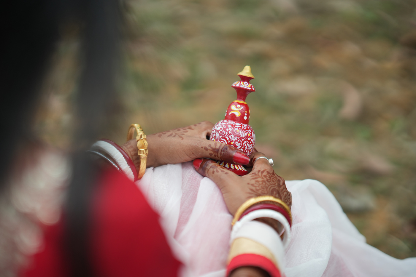 Wedding ritual detail photo