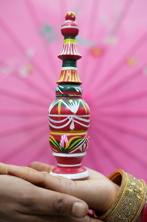 Wedding ritual item closeup